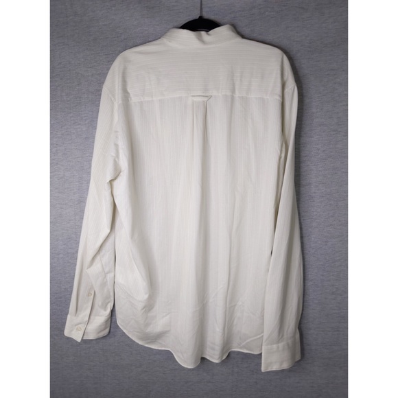 2x 👯‍♀️Host Pick⚡️Club Monaco Long Sleeve Split Seam Striped Shirt - Picture 6 of 15